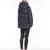 Water-repellent canvas down jacket