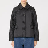 Padded jacket in water-repellent canvas