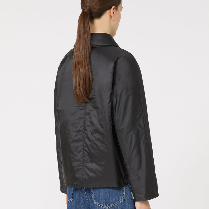 Padded jacket in water-repellent canvas