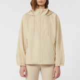 Technical taffeta windbreaker
