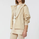 Technical taffeta windbreaker