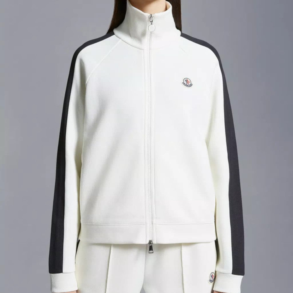 MONCLER PIQUET ZIP-UP SWEATSHIRT J10938G00001899V9034 – BORDER-GARA