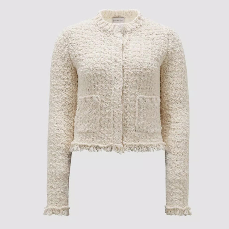 PADDED COTTON CARDIGAN