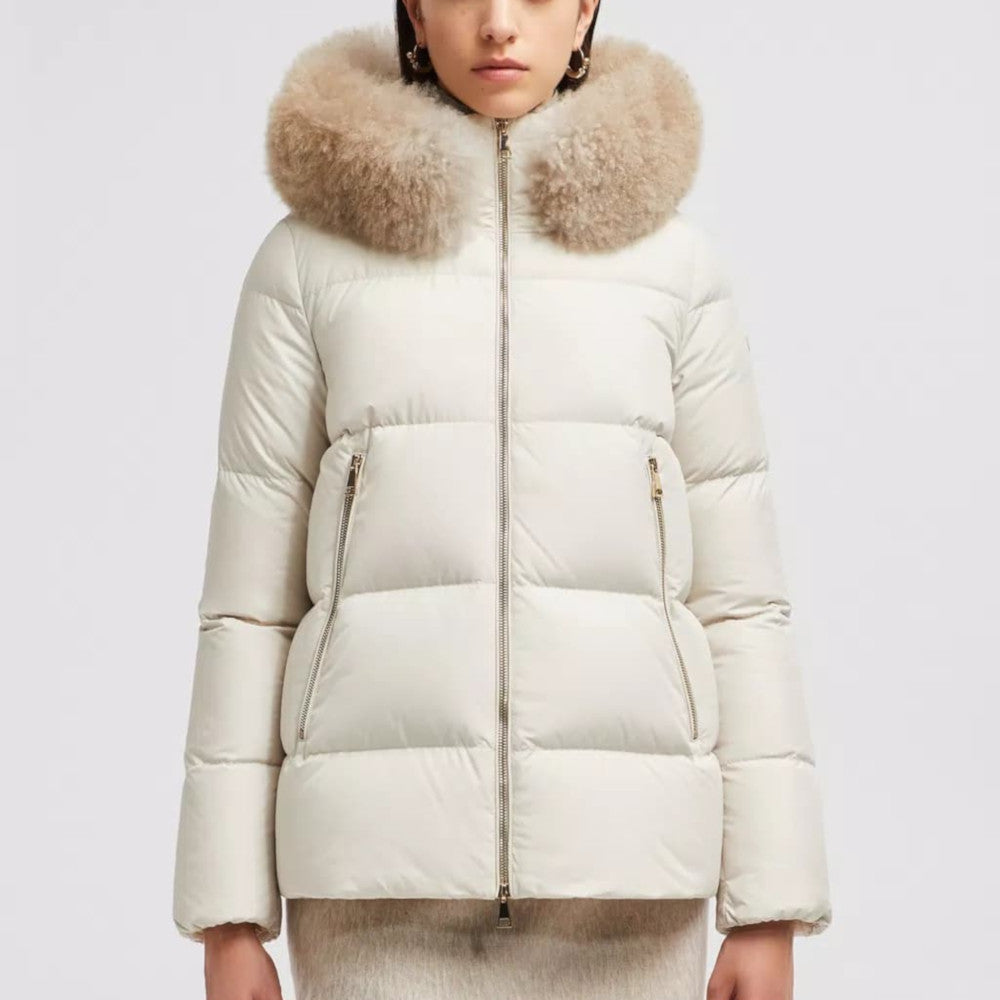 ダウンジャケット・コート MONCLER Women Jackets 1A00041 595FK 21E White Short Down Puffer Jackets & Down Parkas for Women | Moncler US