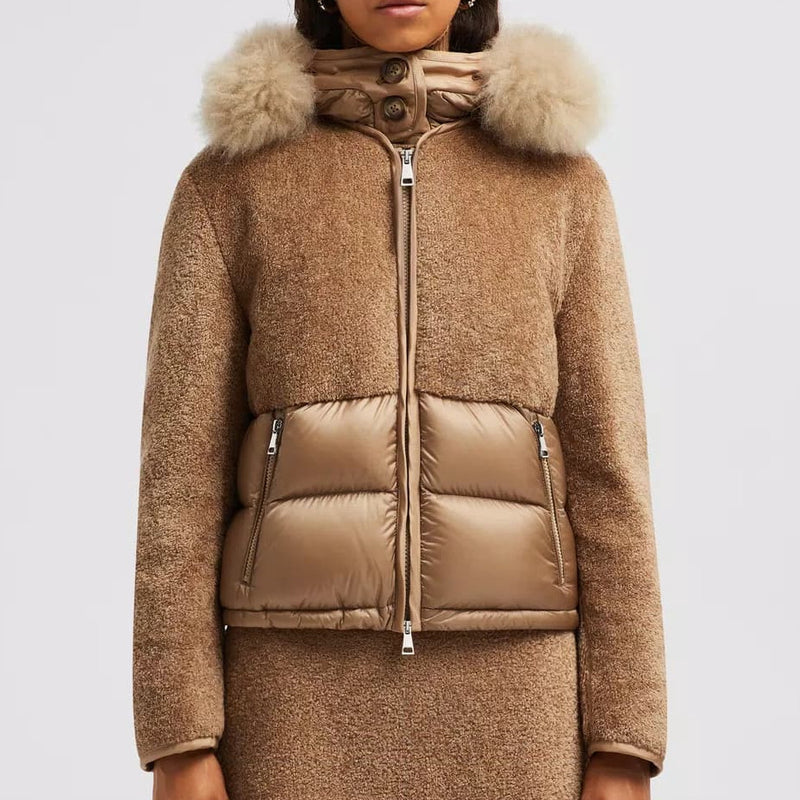 Marne Teddy Short Down Jacket