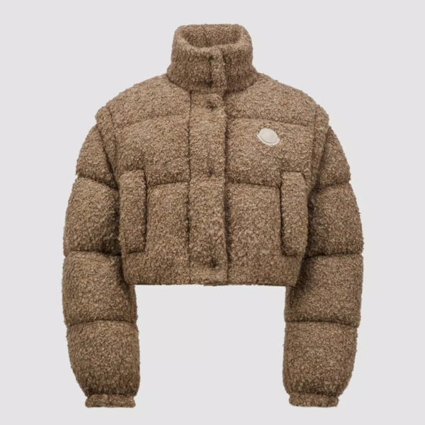 Cytinelle 2-in-1 Tweed Down Jacket