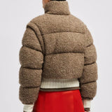 Cytinelle 2-in-1 Tweed Down Jacket