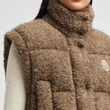 Cytinelle 2-in-1 Tweed Down Jacket