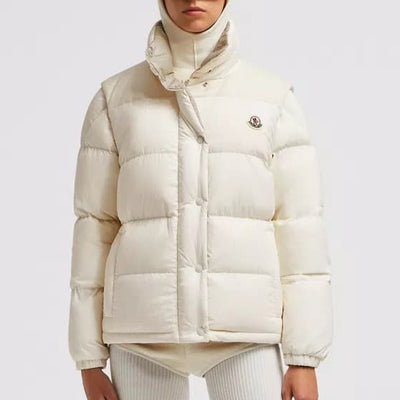 ジャケット MONCLER | Ivory white Reversible Down Gilet Achard White Ivory Lipsi Down Gilet - Vests for Men | Moncler AU