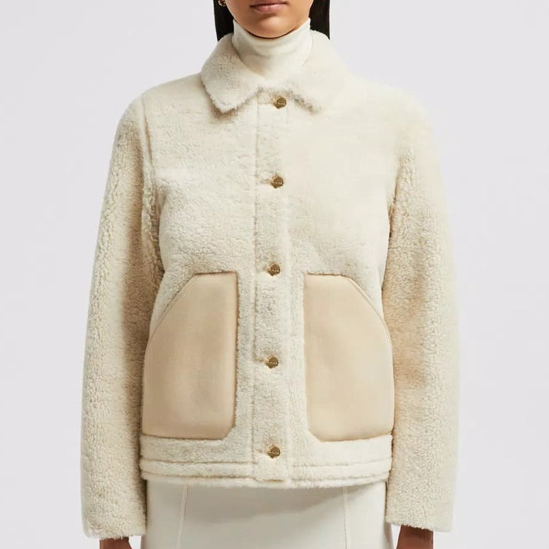 Akebie Shearling Down Jacket