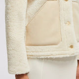 Akebie Shearling Down Jacket