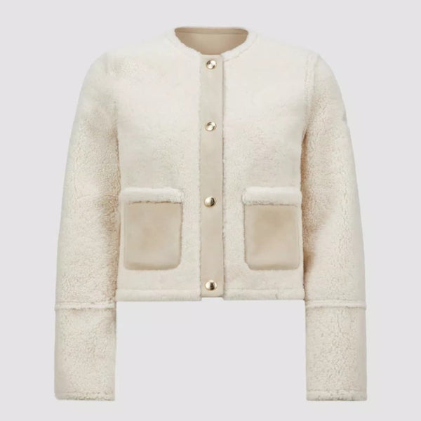 Bouges Shearling Short Down Jacket