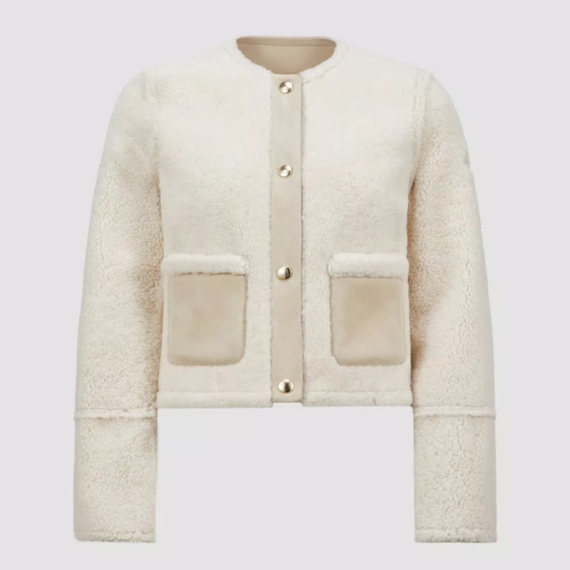 Bouges Shearling Short Down Jacket