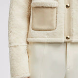 Bouges Shearling Short Down Jacket