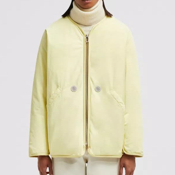Moncler LoveFrom Moncore Down Jacket in yellow