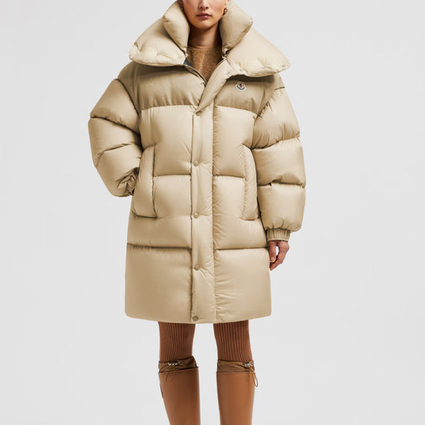 Moncler Verone Long Down Jacket