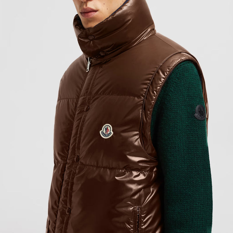 Moncler Verone Reversible Short Down Jacket