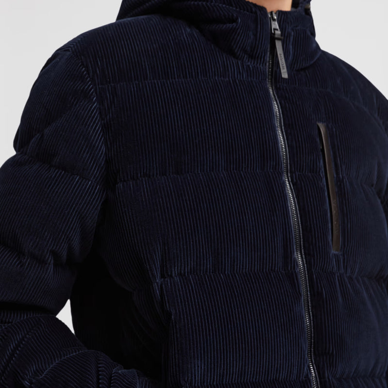 Vederna Corduroy Short Down Jacket