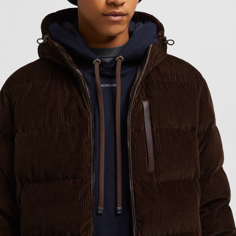 Vederna Corduroy Short Down Jacket