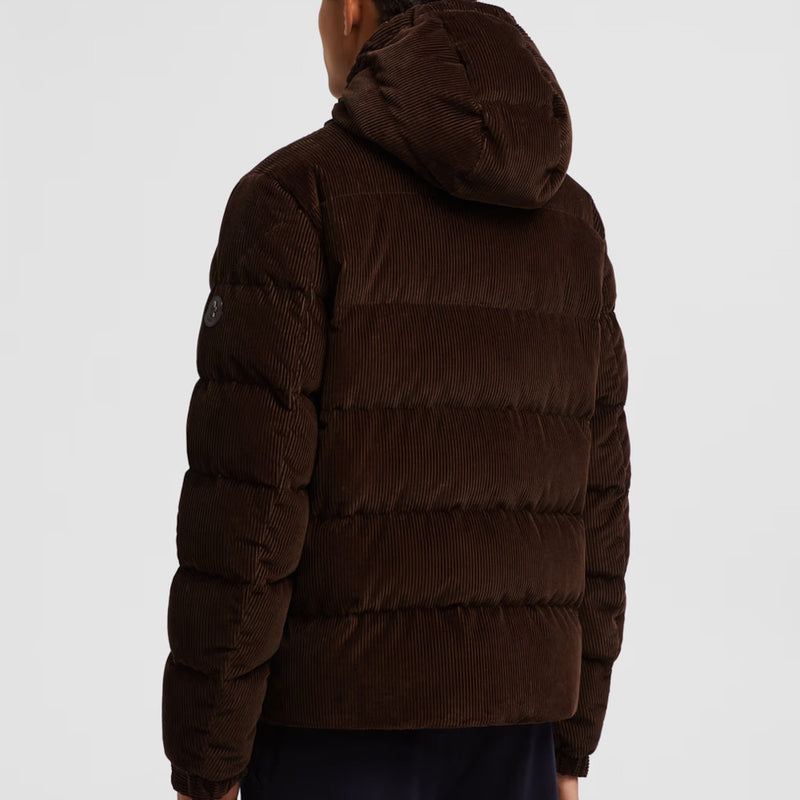 Vederna Corduroy Short Down Jacket