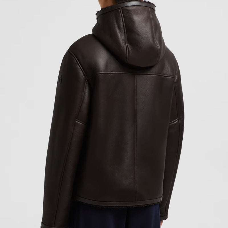 Charnassere Nappa Leather Down Jacket