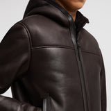 Charnassere Nappa Leather Down Jacket