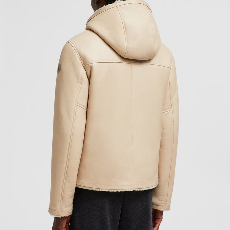 Charnassere Nappa Leather Down Jacket