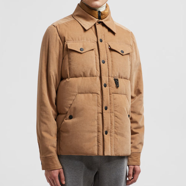 Lech Corduroy Down Shirt Jacket