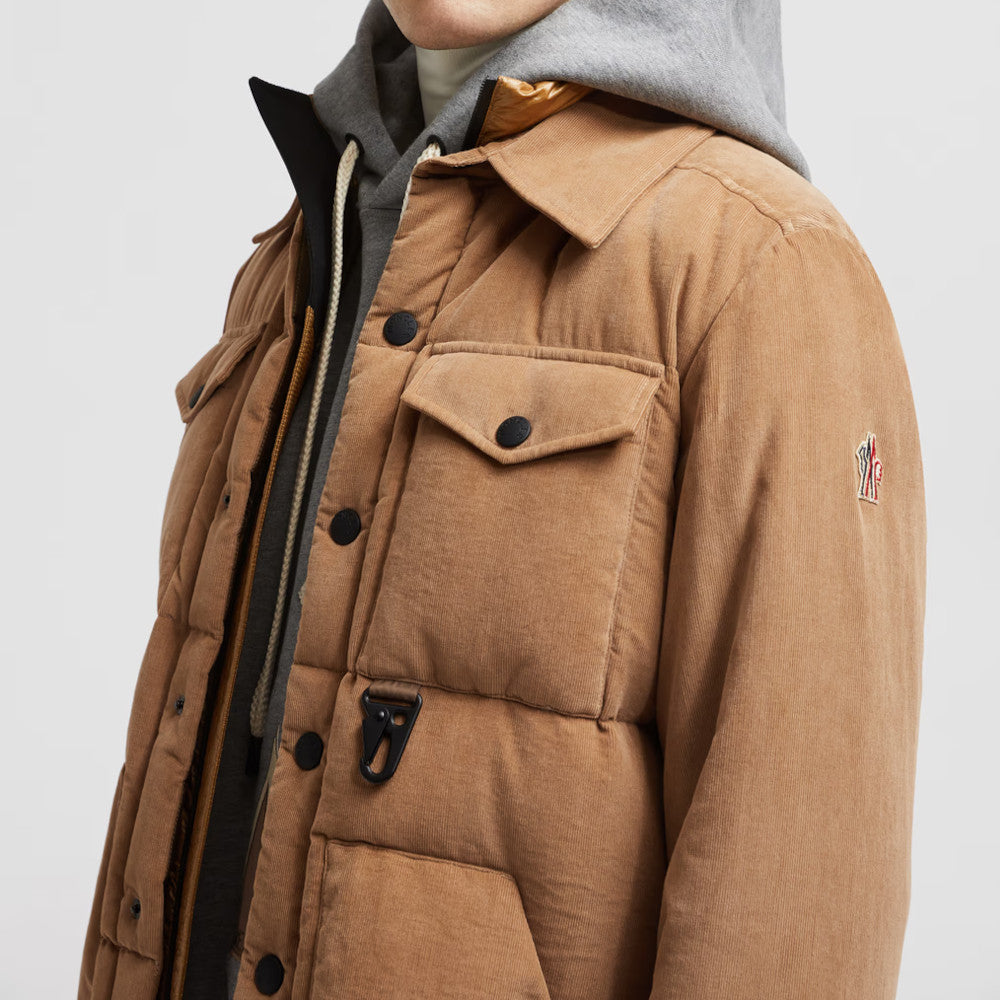 MONCLER Lech Corduroy Down Shirt Jacket J20971G00005549F7248