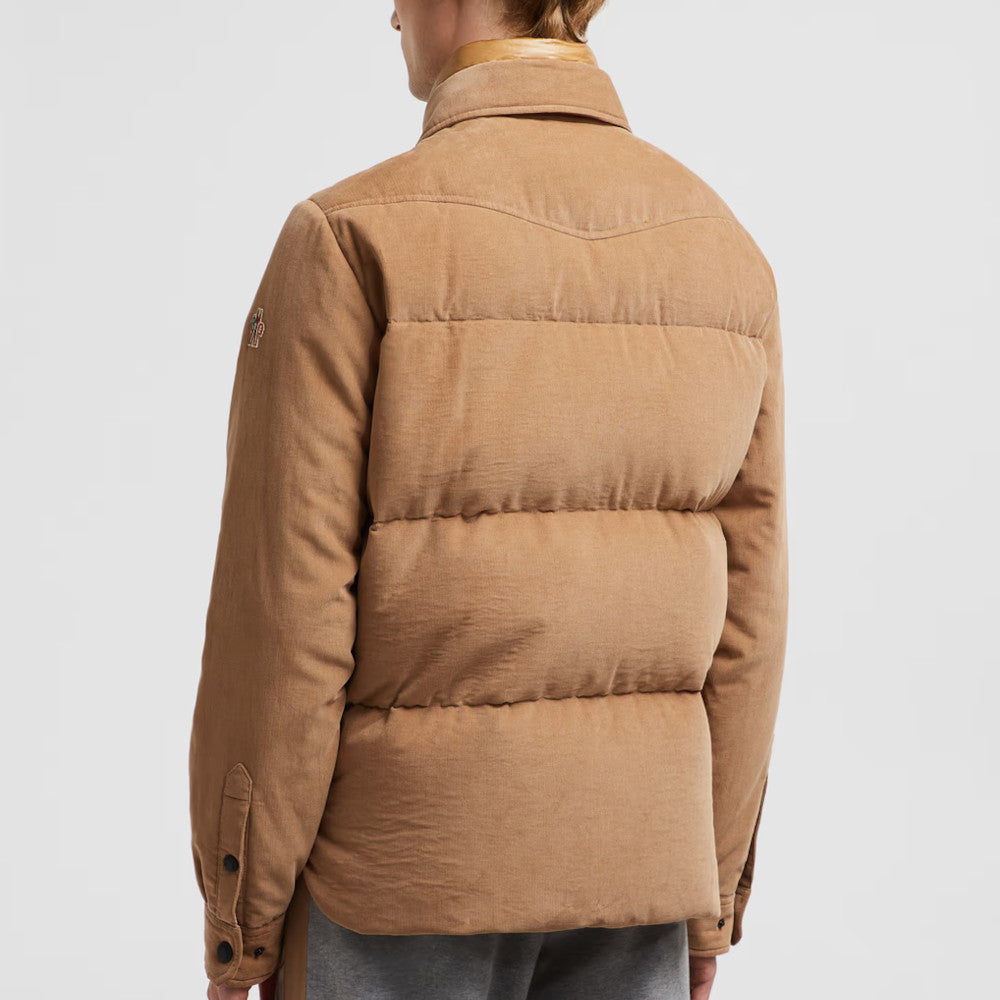 関税込 MONCLER LECH CORDUROY DOWN SHIRT JACKET MONCLER Lech Corduroy Down Shirt Jacket J20971G00005549F7248