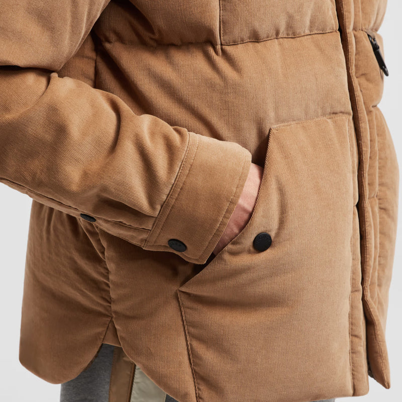 Lech Corduroy Down Shirt Jacket