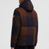 Ladurns Hooded Wool Down Shirt Jacket