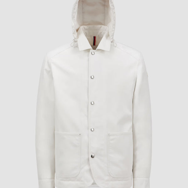 Buffaure Hooded Down Shirt Jacket