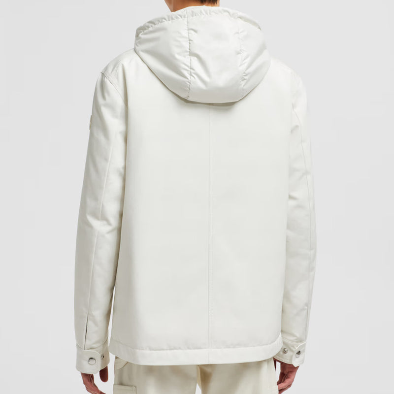 Buffaure Hooded Down Shirt Jacket