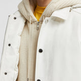 Buffaure Hooded Down Shirt Jacket