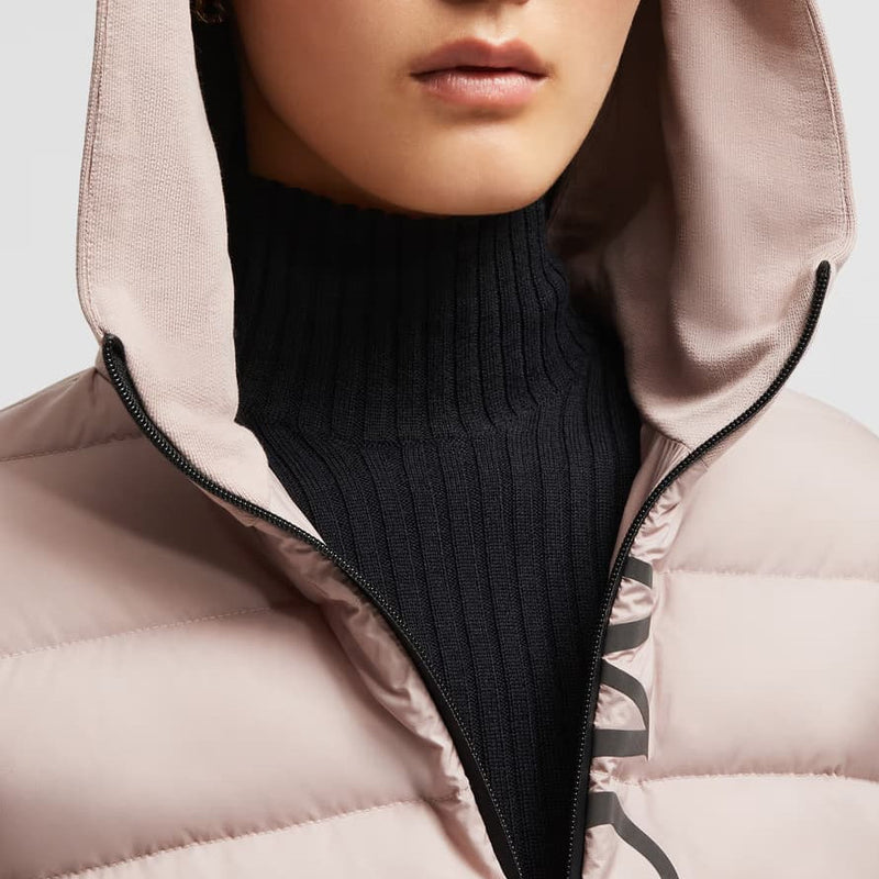 Padded Zip-Up Hoodie