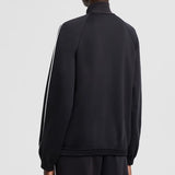 Neoprene Zip-Up Sweatshirt