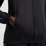 Neoprene Zip-Up Sweatshirt