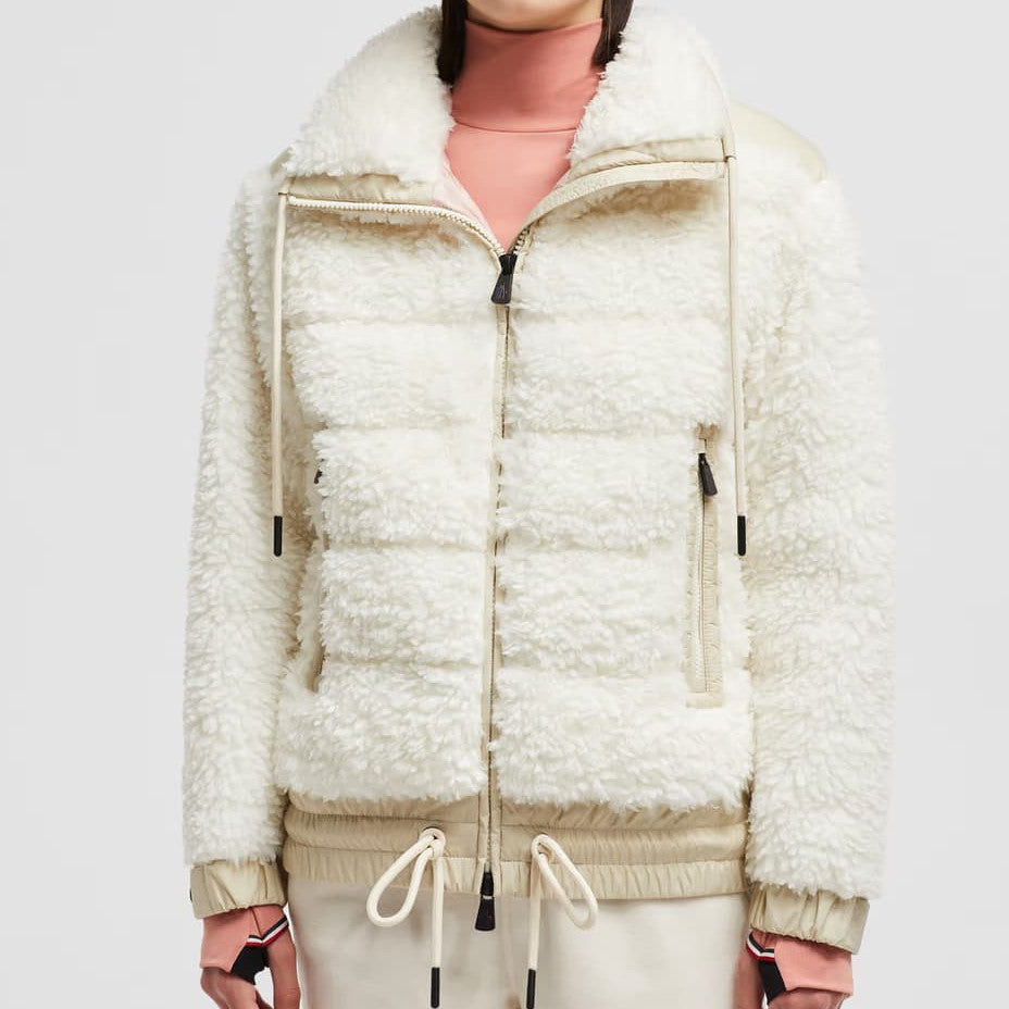 MONCLER Padded Teddy Zip-Up Cardigan J20988G00023899A9034