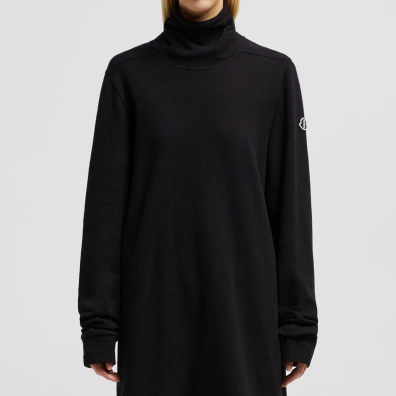 Moncler + Rick Owens Cotton Polo Neck Jumper