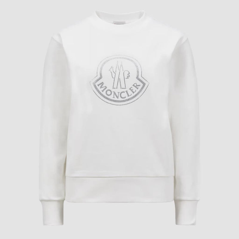 Crystal Logo Cotton Sweatshirt