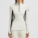 Half-Zip Polo Neck