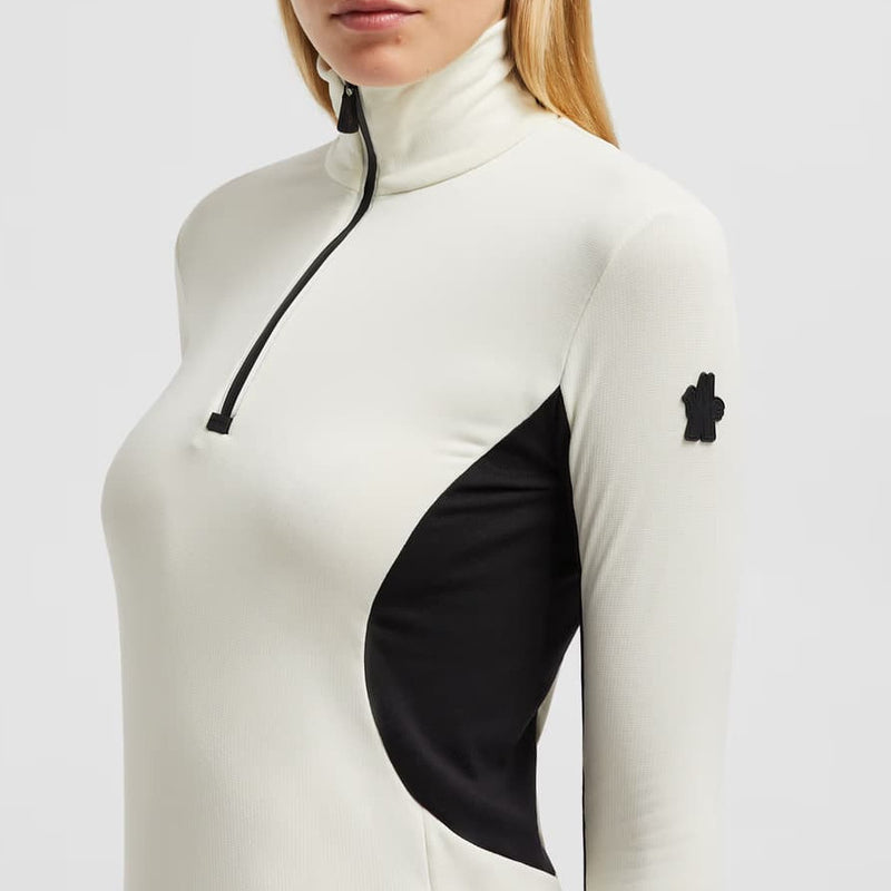 Half-Zip Polo Neck