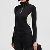 Half-Zip Polo Neck