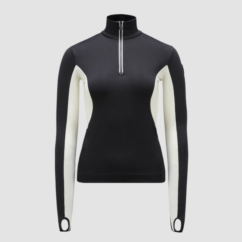 Half-Zip Polo Neck