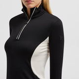 Half-Zip Polo Neck