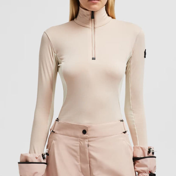 Half-Zip Polo Neck