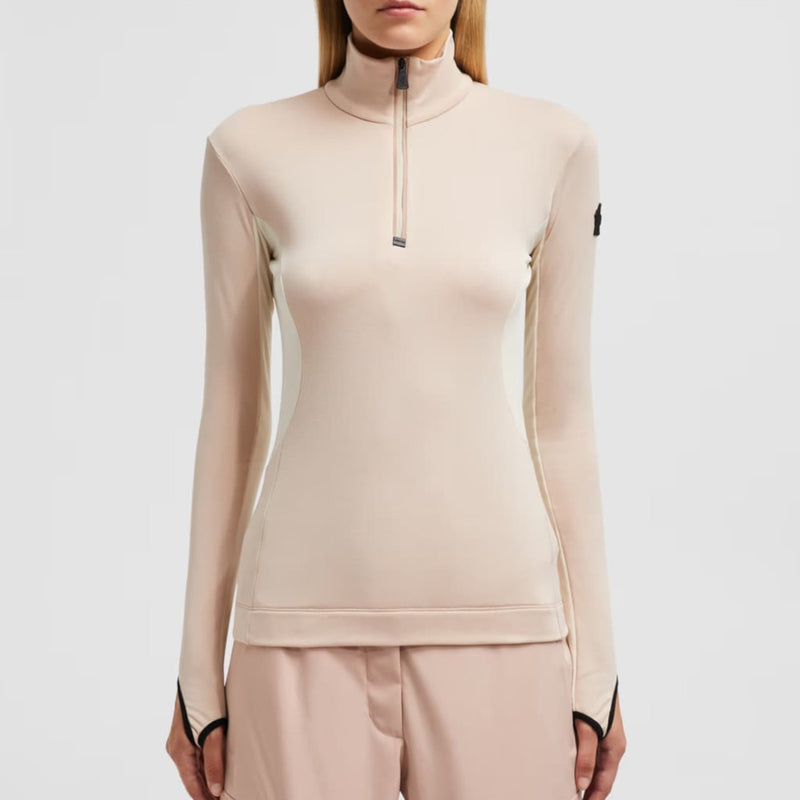 Half-Zip Polo Neck