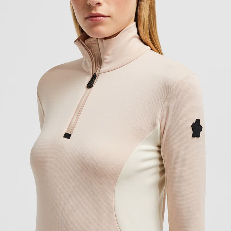 Half-Zip Polo Neck