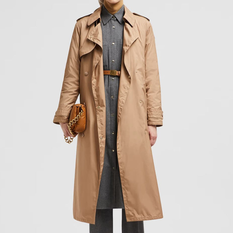 Barbetane Hooded Down Trench Coat